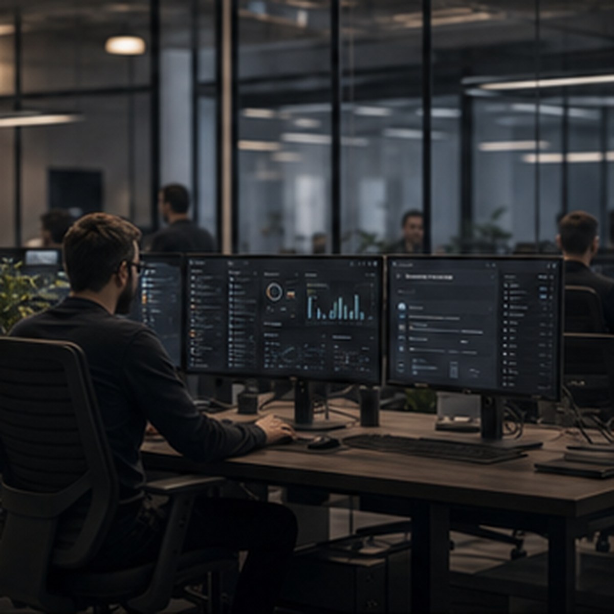 Post-production operator using FinishCue feature workspace