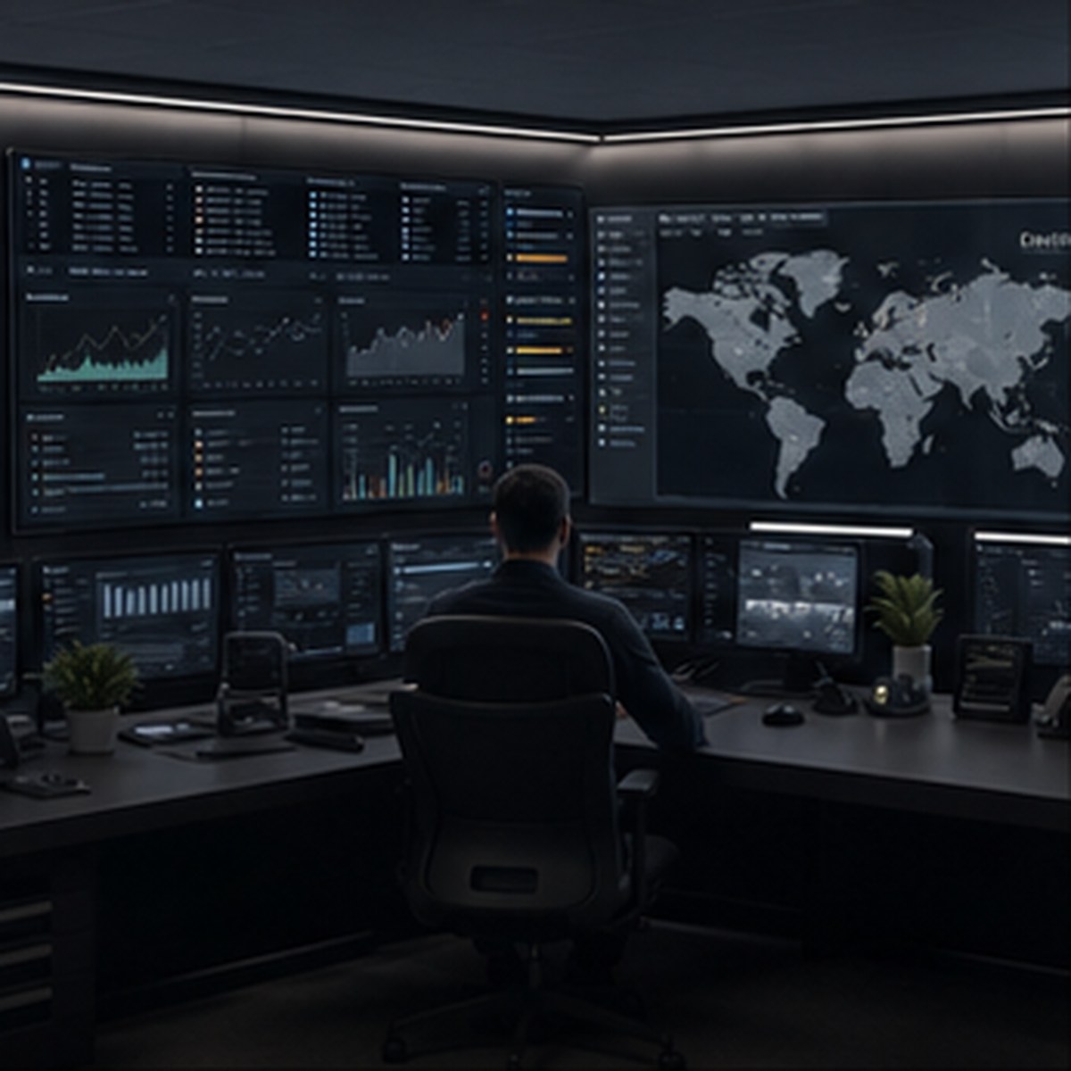 Enterprise project command center in FinishCue