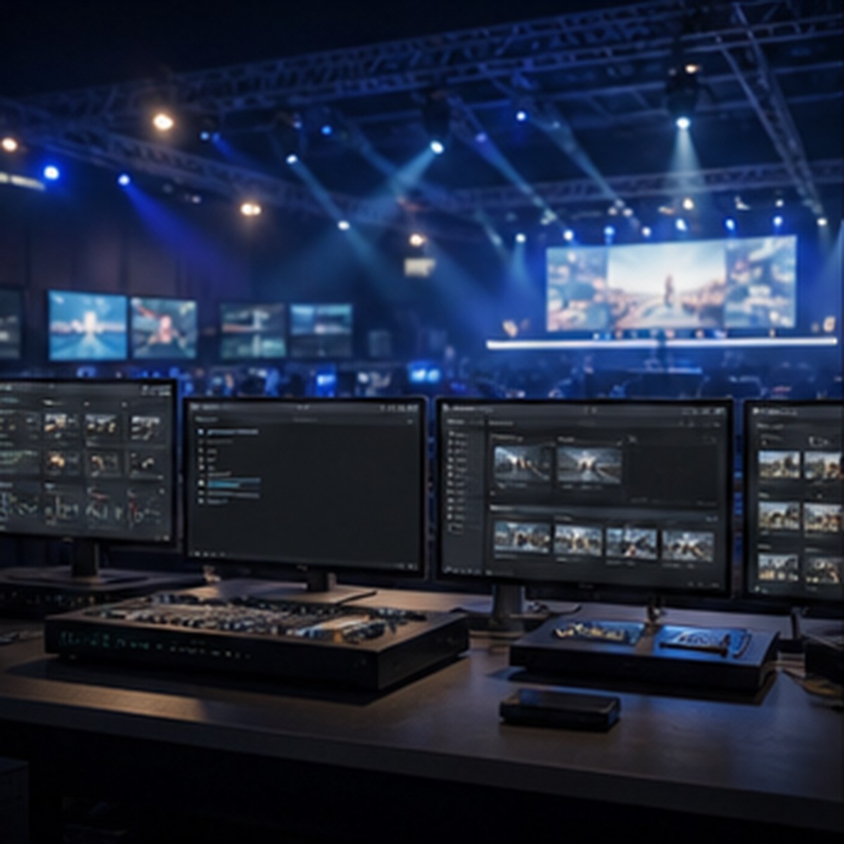 A team coordinating fast-turnaround event content