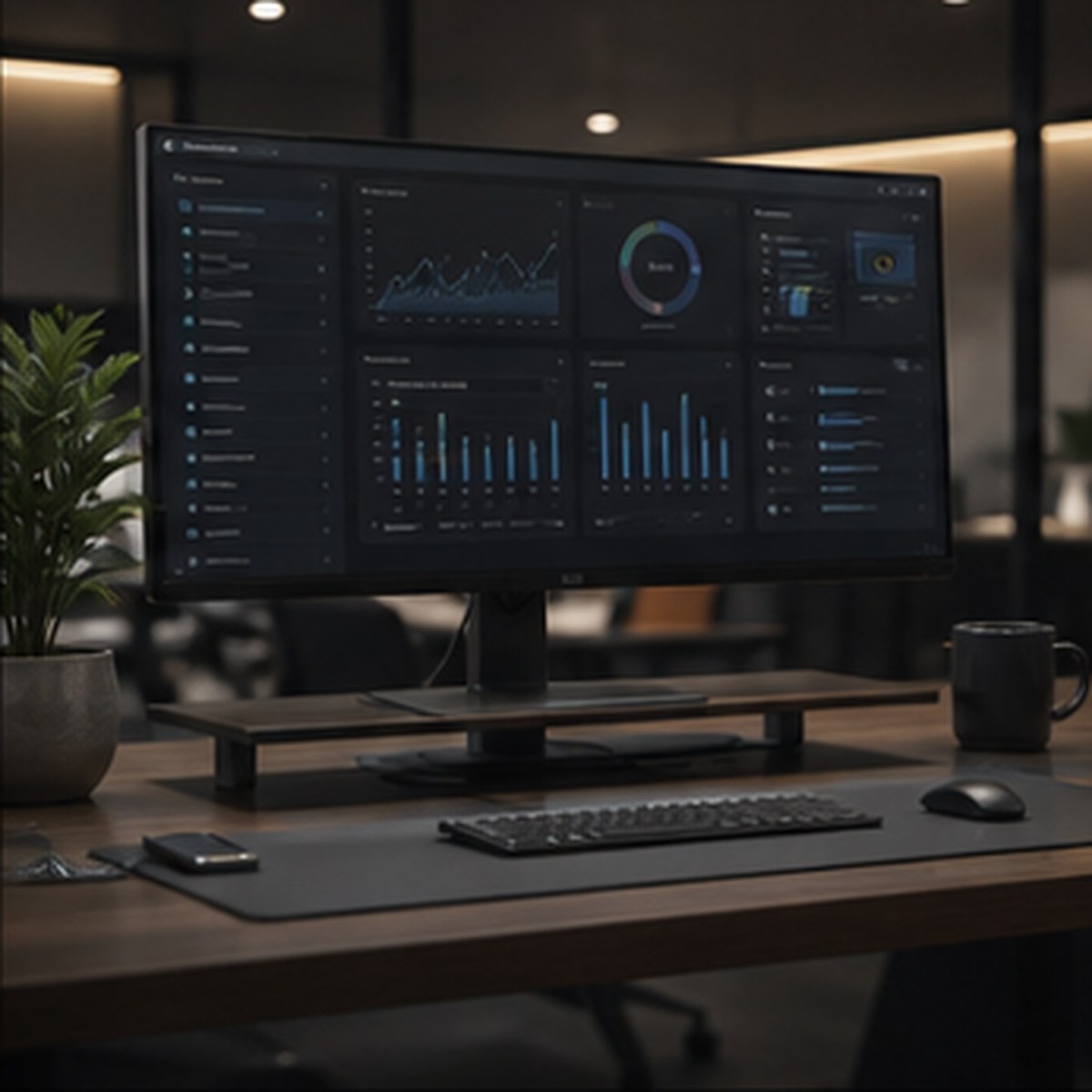FinishCue pricing and workspace command interface